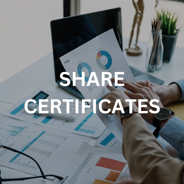 Share Certificates