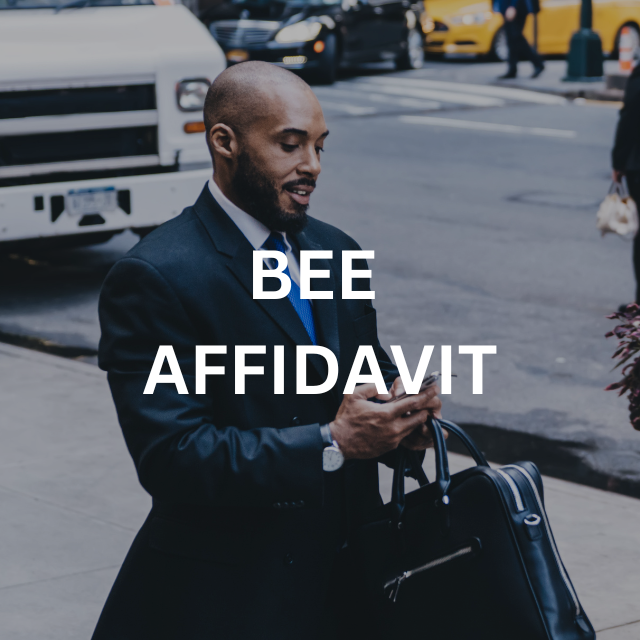 BEE Affidavit
